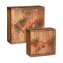 Geschenkbox Weihnachtsmarkt in täuschend echter Holzoptik und -haptik Geschenkbox Weihnachtsmarkt in täuschend echter Holzoptik und -haptik