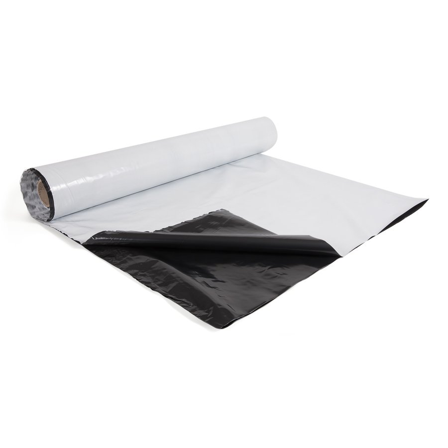 Die 2-farbige Abdeckfolie ist garantiert für mindestens 12 Monate UV-beständig. Die 2-farbige Abdeckfolie ist garantiert für mindestens 12 Monate UV-beständig.