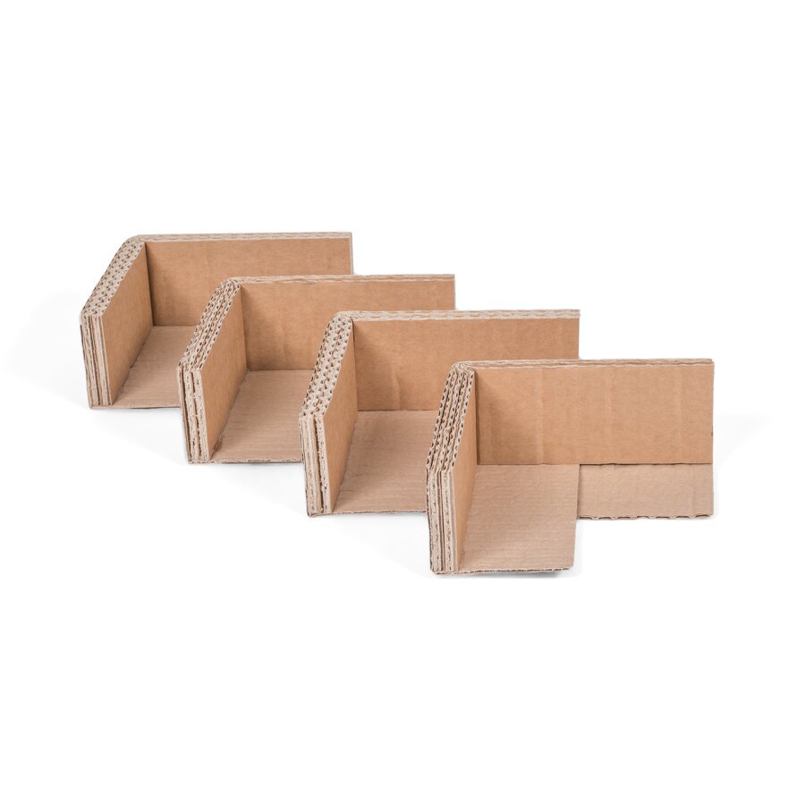 Praktisches L-Profil sorgt fr optimalen Schutz von drei Seiten