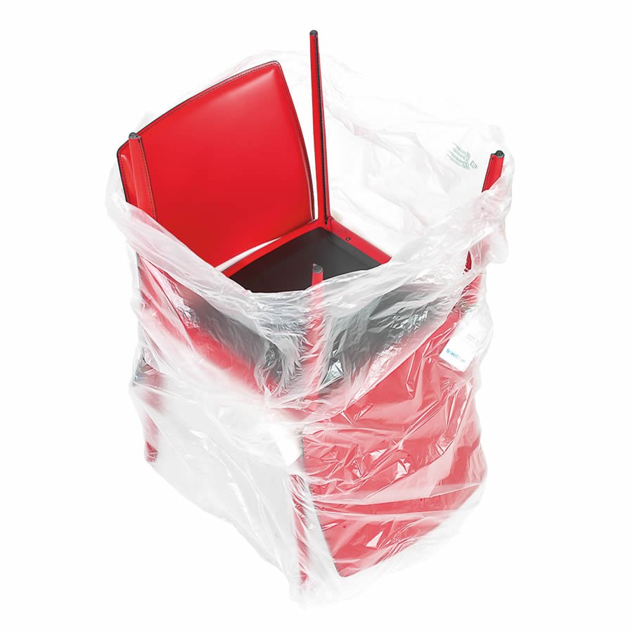 Mit dem Sack aus reißfester PE-Folie verpacken Sie große und sperrige Produkte einfach und sicher Mit dem Sack aus reißfester PE-Folie verpacken Sie große und sperrige Produkte einfach und sicher