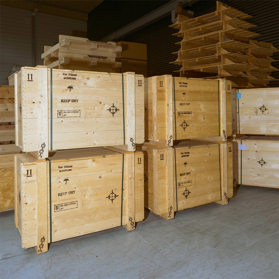 Holzkisten individuell nach Maß im von TransPackKrumbach