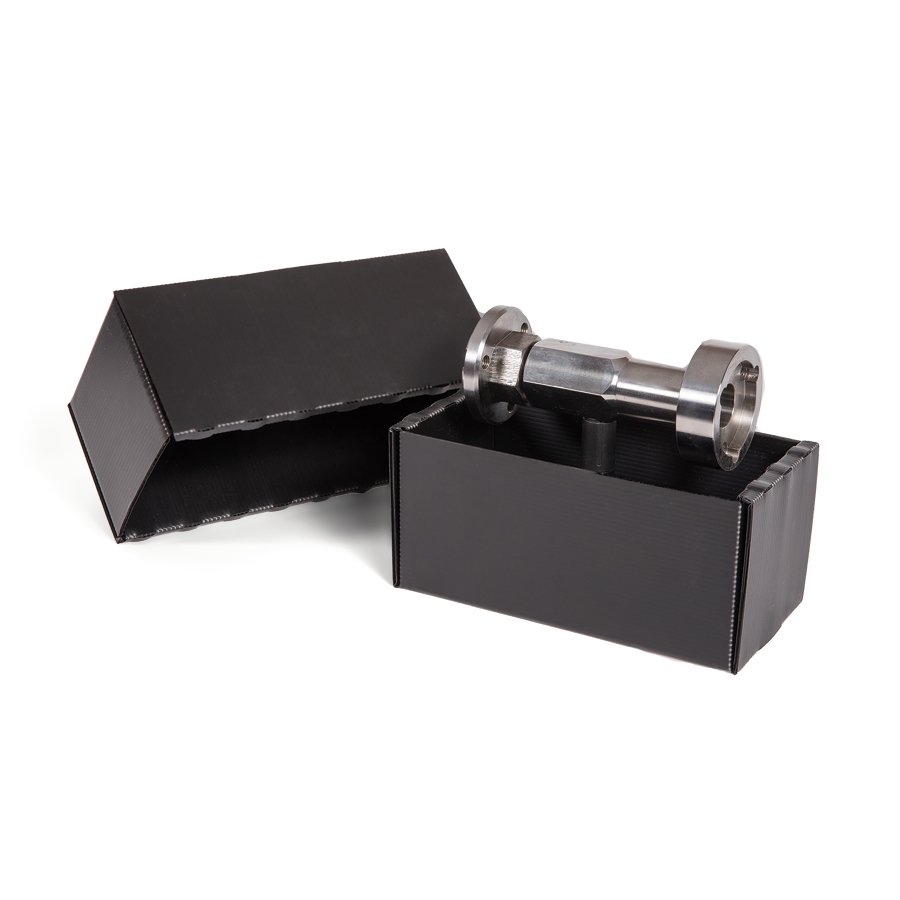 Das schwarze Material überzeugt auch optisch: Es wirkt besonders hochwertig und edel Das schwarze Material überzeugt auch optisch: Es wirkt besonders hochwertig und edel