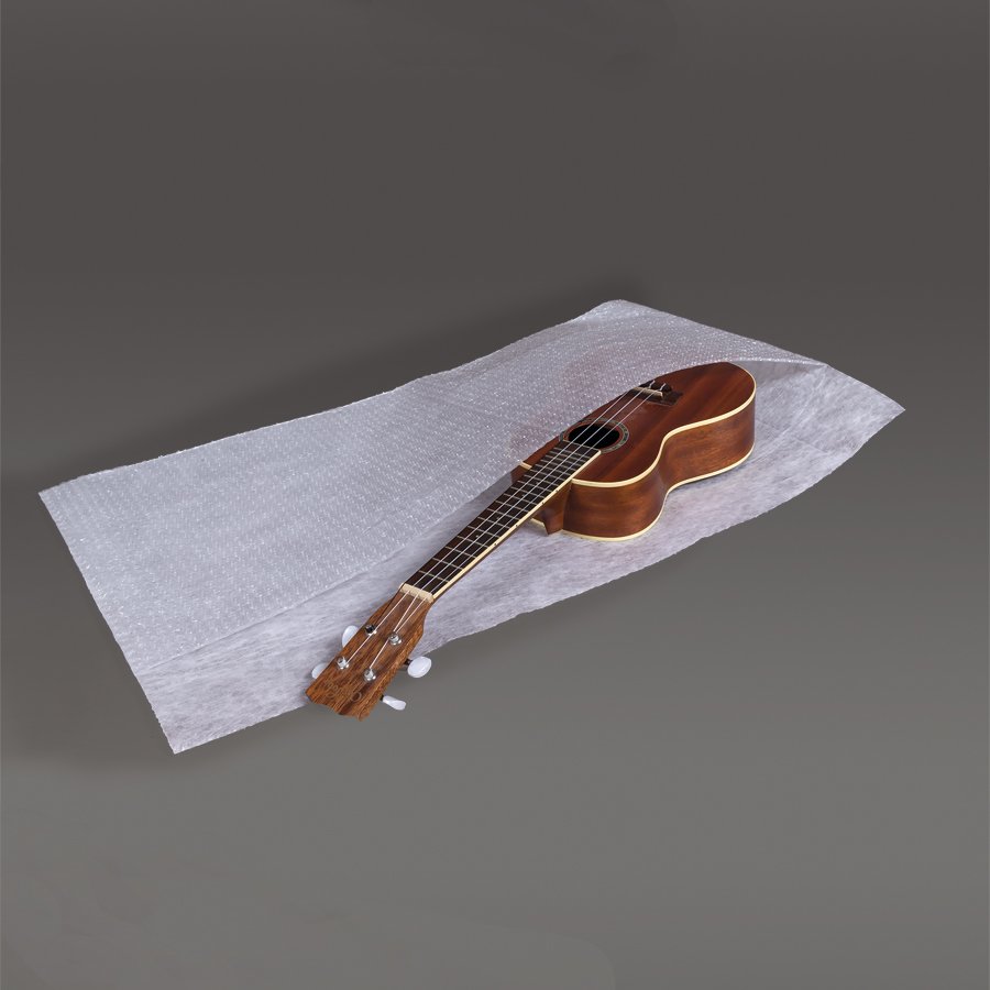 Luftpolsterbeutel mit Vlieskaschierung eignen sich zum Verpacken von kratz- und stoßempfindlichen Produkten Luftpolsterbeutel mit Vlieskaschierung eignen sich zum Verpacken von kratz- und stoßempfindlichen Produkten