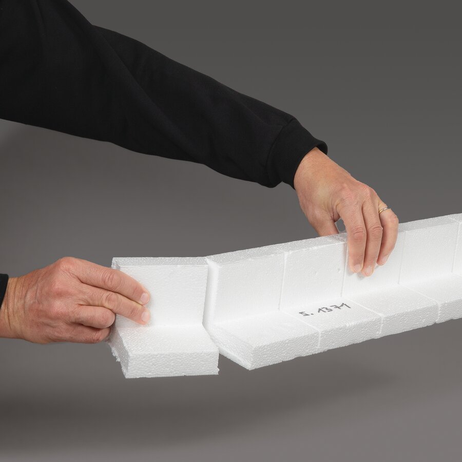 Polsterschutzleiste aus EPS