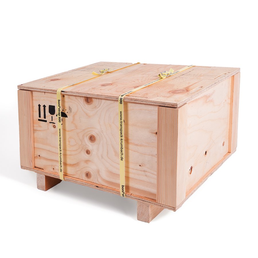 Aber auch spitze und scharfe Kanten können dem mit Kunststoff ummantelten Polyesterband nichts anhaben Aber auch spitze und scharfe Kanten können dem mit Kunststoff ummantelten Polyesterband nichts anhaben