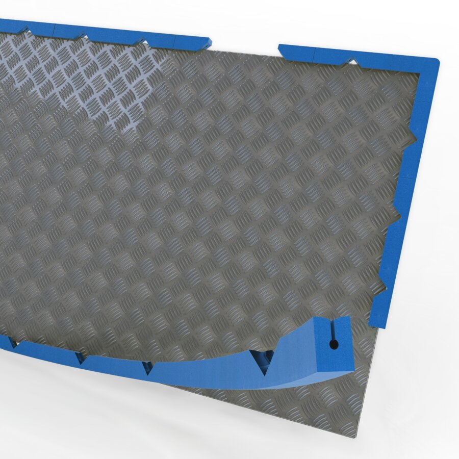 NOMAPACK� WS 33x26 Edge Pad U-Profil, 30% recycelt