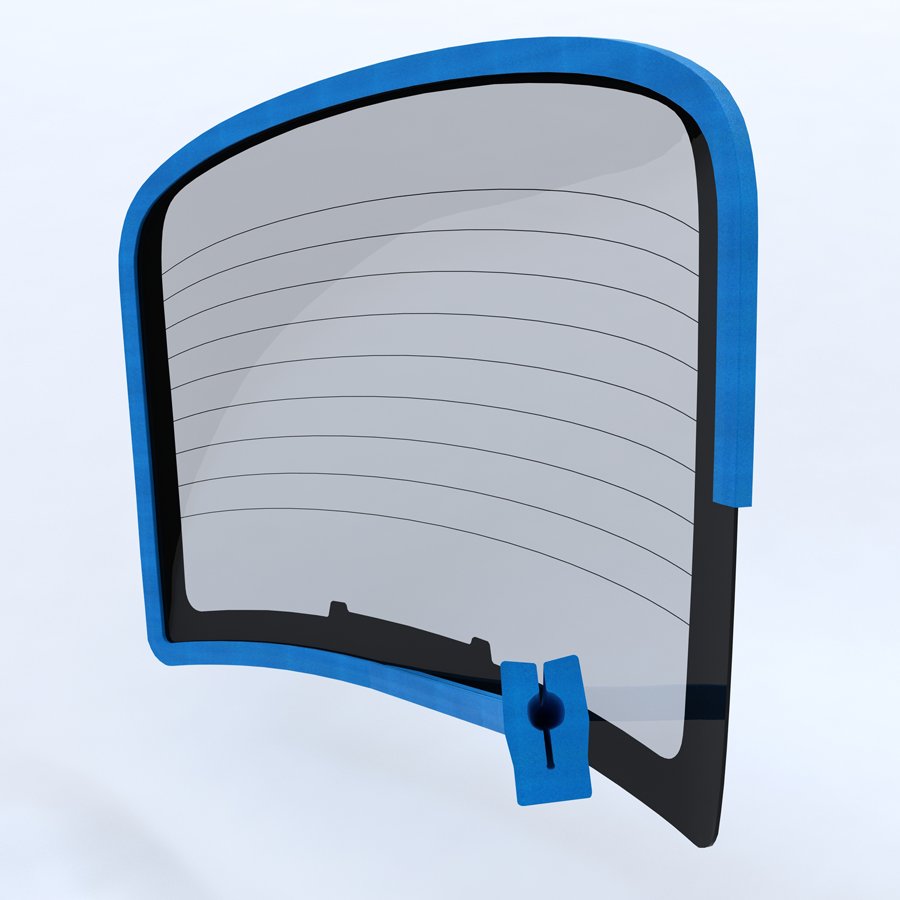 Idealer Rundum-Polsterschutz für unterschiedlichste Windschutzscheibentypen Idealer Rundum-Polsterschutz für unterschiedlichste Windschutzscheibentypen