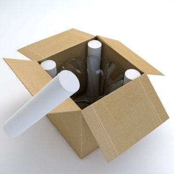 Die stoßfesten Schaumstoff-Profile eignen sich ideal als Abstandhalter zwischen Produkt und Umverpackung