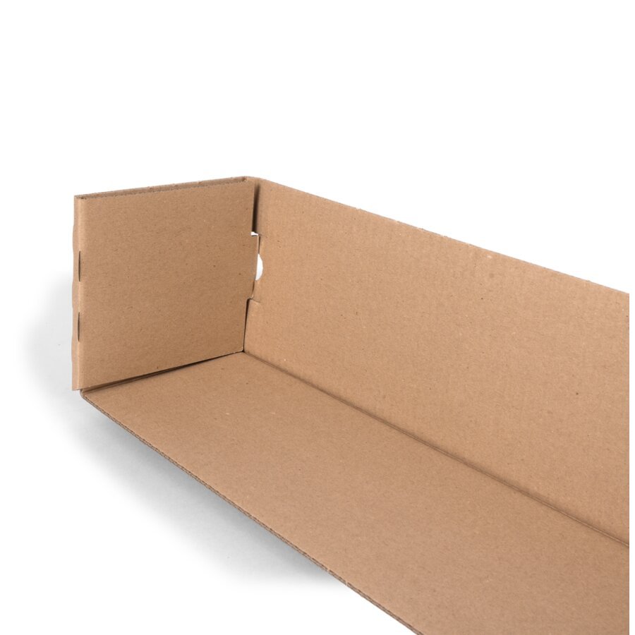 Kantenschutzleisten aus Wellpappe, selbsthaltend