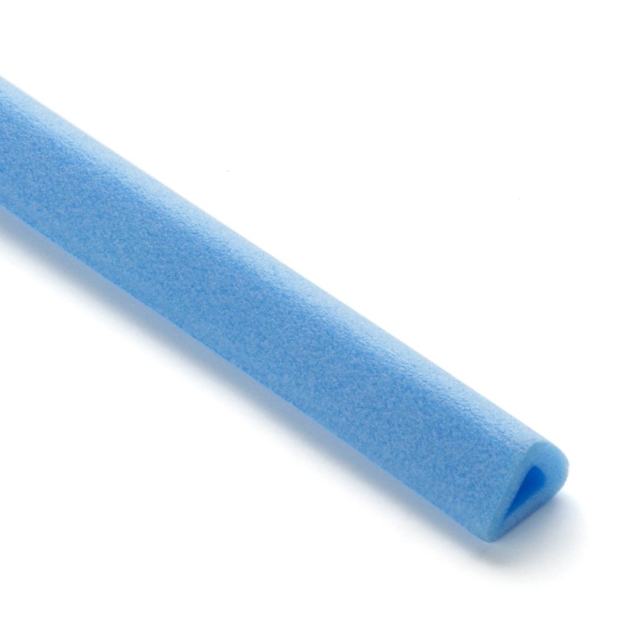 Der blaue PE-LD Schaum ist feuchtigkeitsresistent, wiederverwendbar und 100% recycelbar Der blaue PE-LD Schaum ist feuchtigkeitsresistent, wiederverwendbar und 100% recycelbar