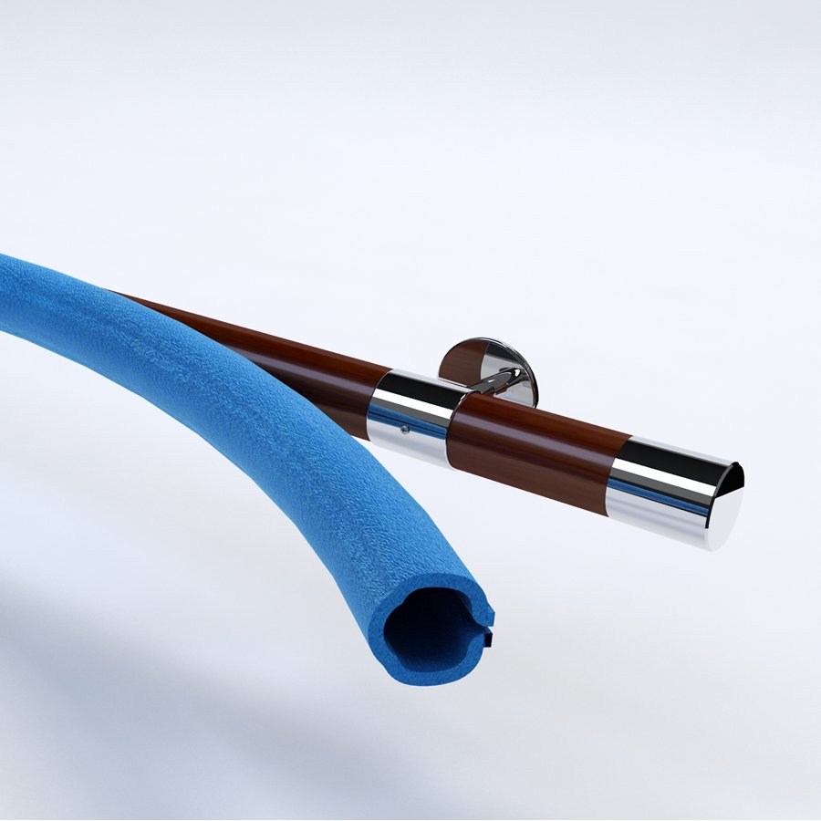 Die Profile sind dank des großen Innendurchmessers vielseitig einsetzbar & auch für runde Kanten geeignet Die Profile sind dank des großen Innendurchmessers vielseitig einsetzbar & auch für runde Kanten geeignet