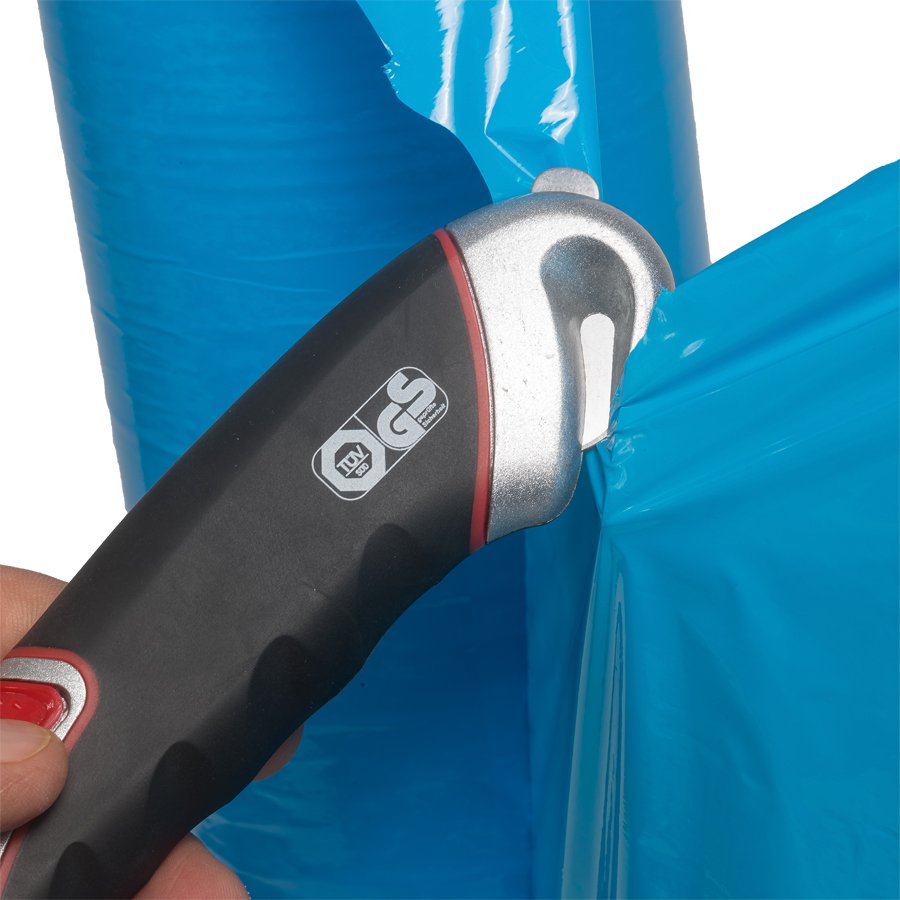 Die hochwertigen Klingen aus Carbonstahl sorgen fr hohe Schnitthaltigkeit und Schrfe