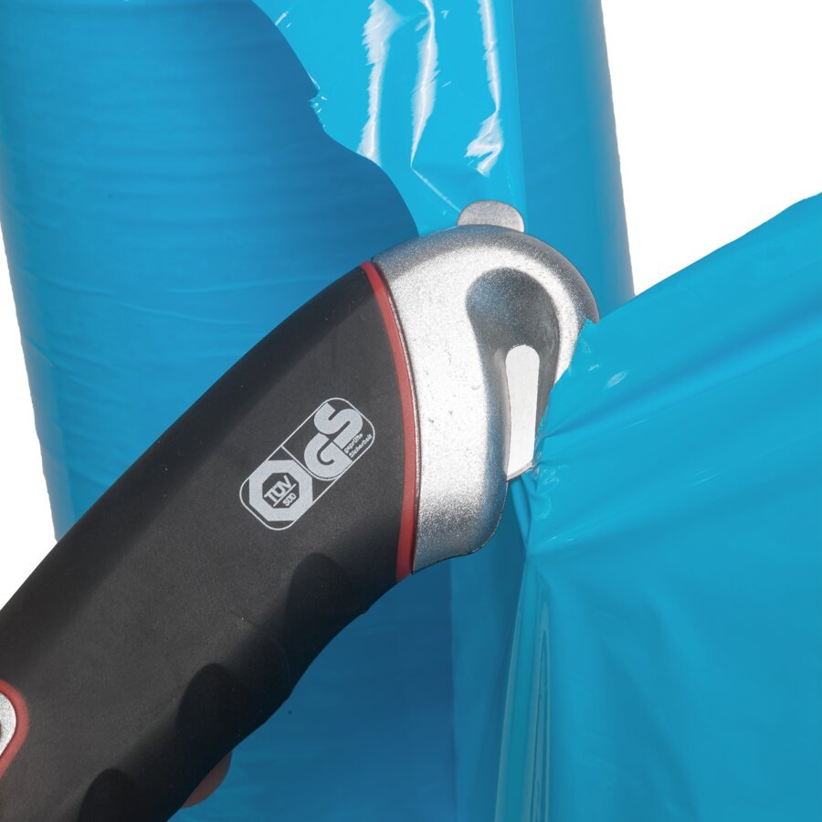 Die hochwertigen Klingen aus Carbonstahl sorgen fr hohe Schnitthaltigkeit und Schrfe