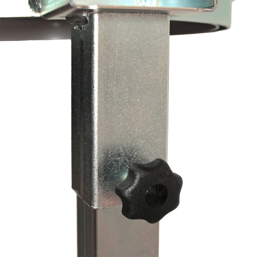 Verzinktes Kopf- und Futeil mit Sternschrauben verschraubbar