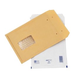 Luftpolster-Versandtasche mit Fenster