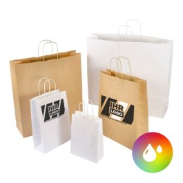 Papiertragetasche Komfort, individuell bedruckt Papiertragetasche Komfort, individuell bedruckt