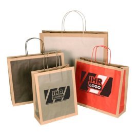 Papiertragetasche Eco, individuell bedruckt