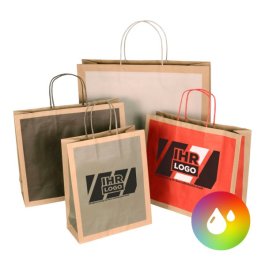 Papiertragetasche Eco, individuell bedruckt Papiertragetasche Eco, individuell bedruckt