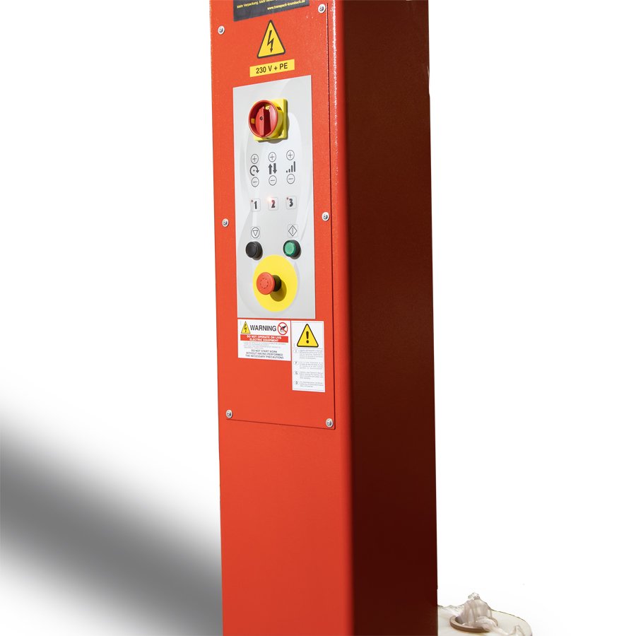 Einfache Bedienung mit übersichtlichem Bedienfeld Einfache Bedienung mit übersichtlichem Bedienfeld