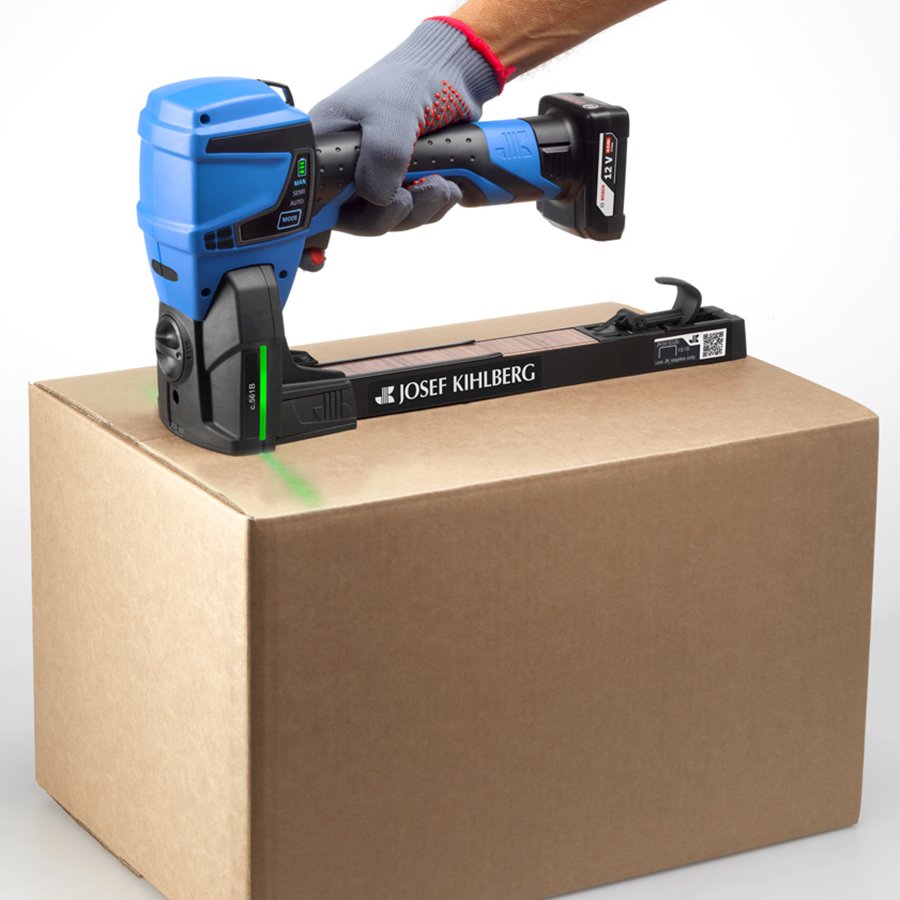 Ausführung mit LED-Licht für einfaches Verschließen Ihrer Kartonagen Ausführung mit LED-Licht für einfaches Verschließen Ihrer Kartonagen