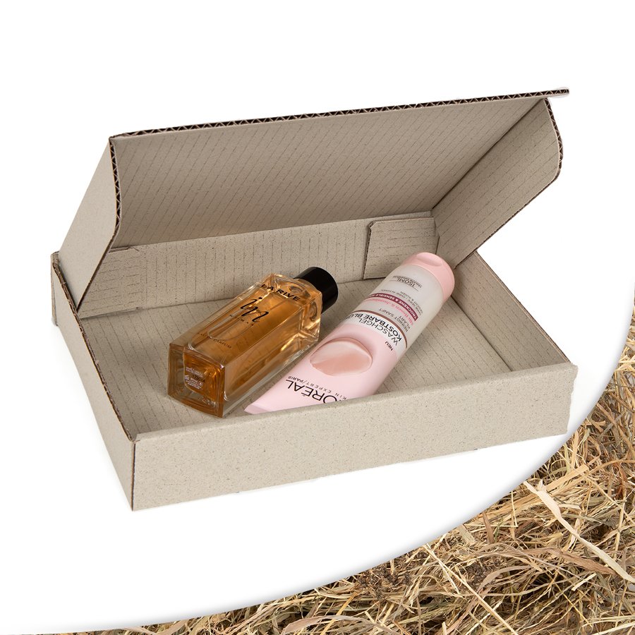 Maxibriefkarton aus Graspapier Maxibriefkarton aus Graspapier