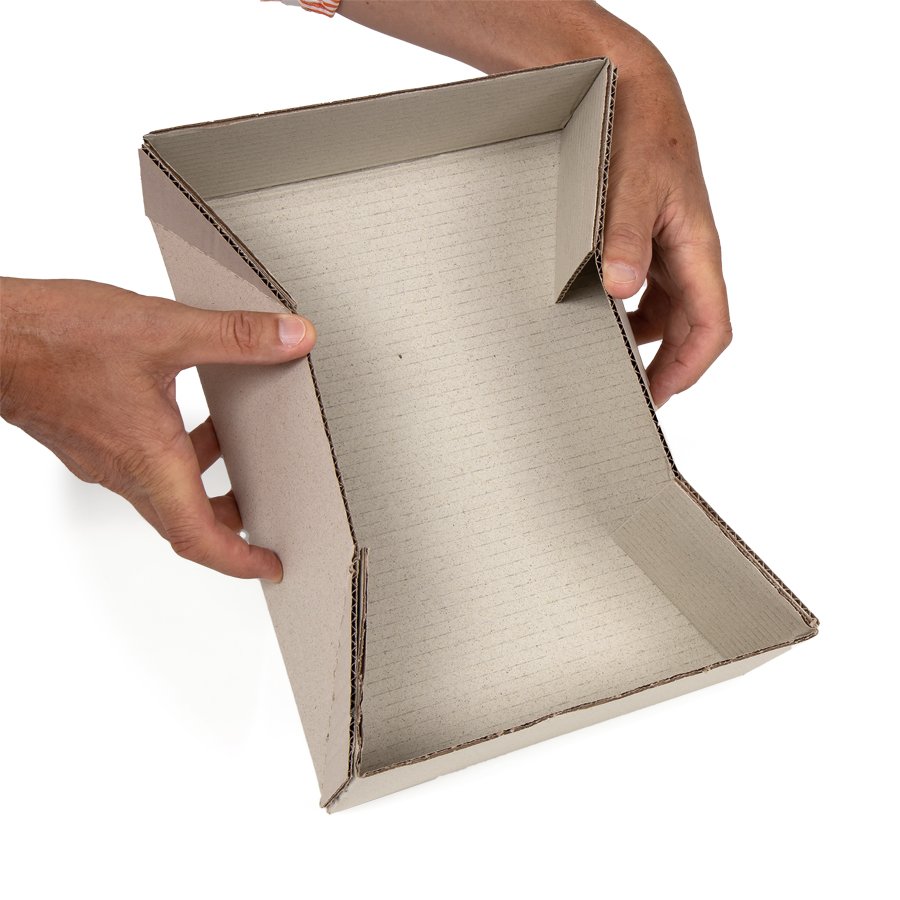 Mit einem Griff aufgebaut Mit einem Griff aufgebaut