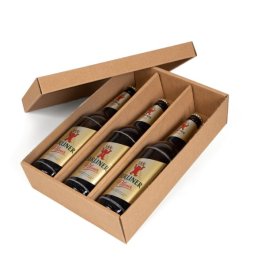 Prsentkarton fr 3 Flaschen