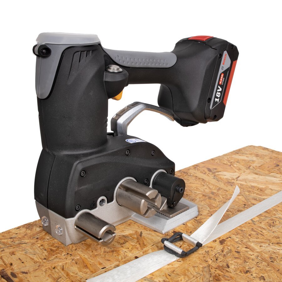 Akku Haspelspanner fr Textilband: Fr mobiles und komfortables Arbeiten