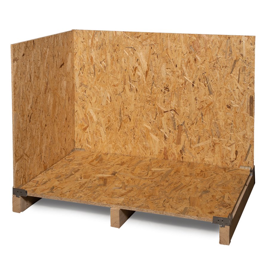 Nach dem Anbringen der Seitenwände... Nach dem Anbringen der Seitenwände...