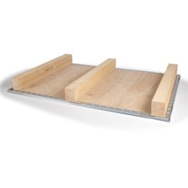 Palettenkufen für Sperrholzkiste Palettenkufen für Sperrholzkiste