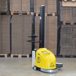 Paletten-Stretchwickler Leo, selbstfahrend