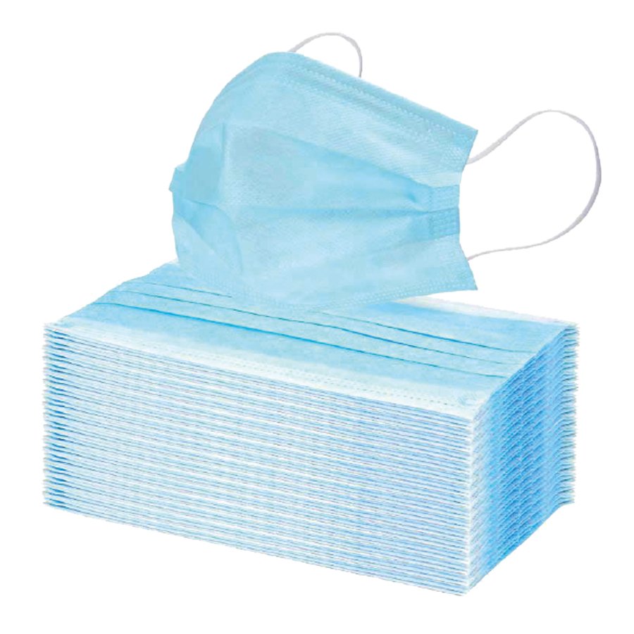 In der praktischen Spendebox mit 50 St. Einmalmasken In der praktischen Spendebox mit 50 St. Einmalmasken