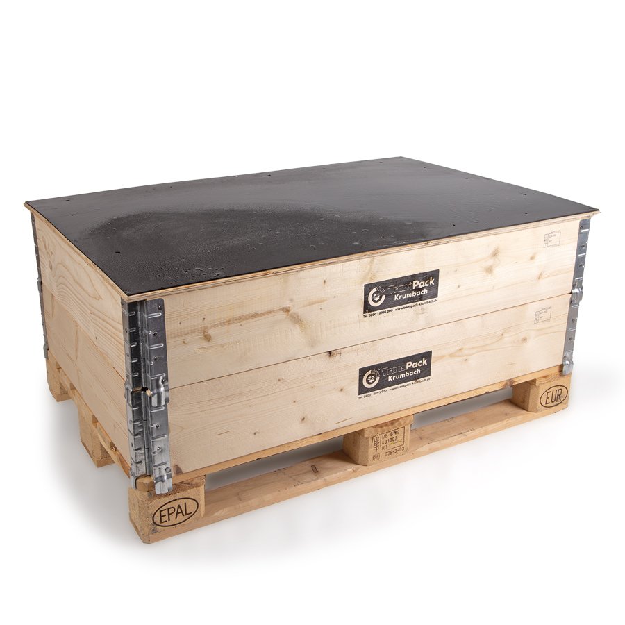 Geeignet für das EURO-Palettenformat und den dazu passenden Palettenaufsetzrahmen (Best.-Nr. 5.0200) Geeignet für das EURO-Palettenformat und den dazu passenden Palettenaufsetzrahmen (Best.-Nr. 5.0200)