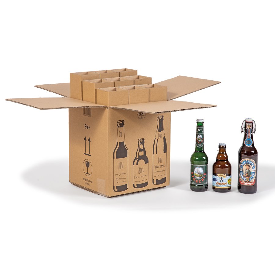 Für verschiedene Flaschenarten geeignet Für verschiedene Flaschenarten geeignet