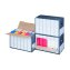 Archivbox für Ordner - einfache Entnahme dank Frontklappe Archivbox für Ordner - einfache Entnahme dank Frontklappe
