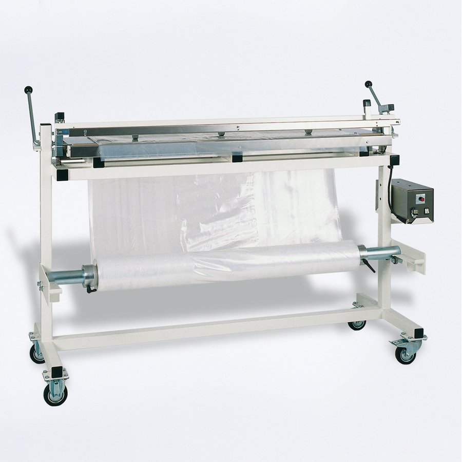 Mobil einsetzbares Schrumpfhaubenschweißgerät zum individuellen Fertigen von Schrumpfhauben Mobil einsetzbares Schrumpfhaubenschweißgerät zum individuellen Fertigen von Schrumpfhauben