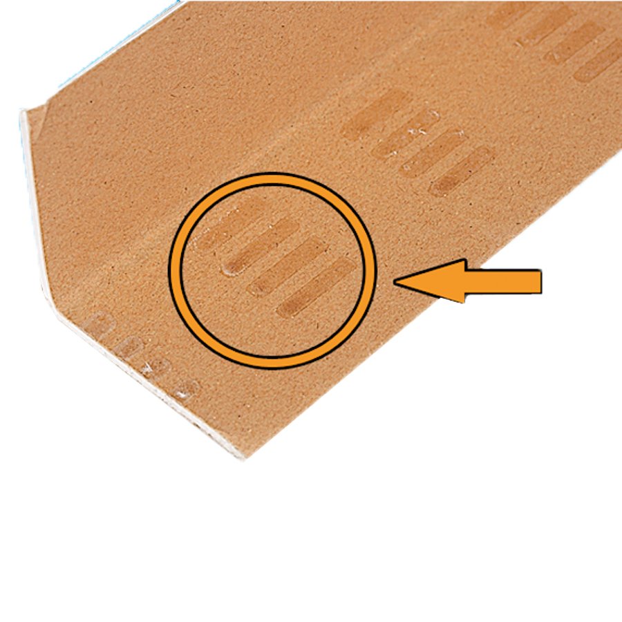 Kantenschutzleisten mit Selbstklebestreifen Kantenschutzleisten mit Selbstklebestreifen