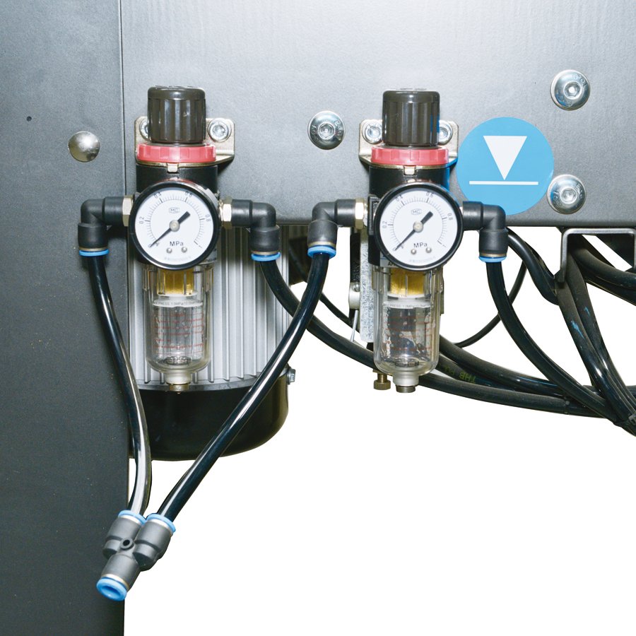 Mit Druckluftanschluss Mit Druckluftanschluss