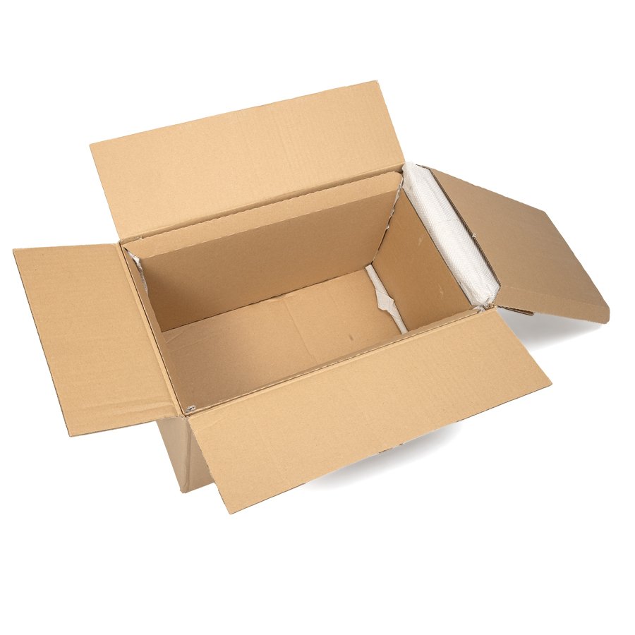 3-teilige Verpackung aus nachwachsenden Rohstoffen, als Styropor-Alternative 3-teilige Verpackung aus nachwachsenden Rohstoffen, als Styropor-Alternative