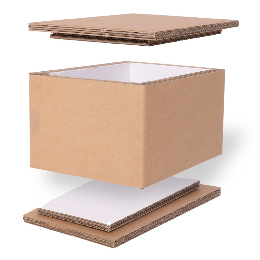 Ihr Packgut wird von allen sechs Seiten vor Temperatureinfluss geschützt Ihr Packgut wird von allen sechs Seiten vor Temperatureinfluss geschützt