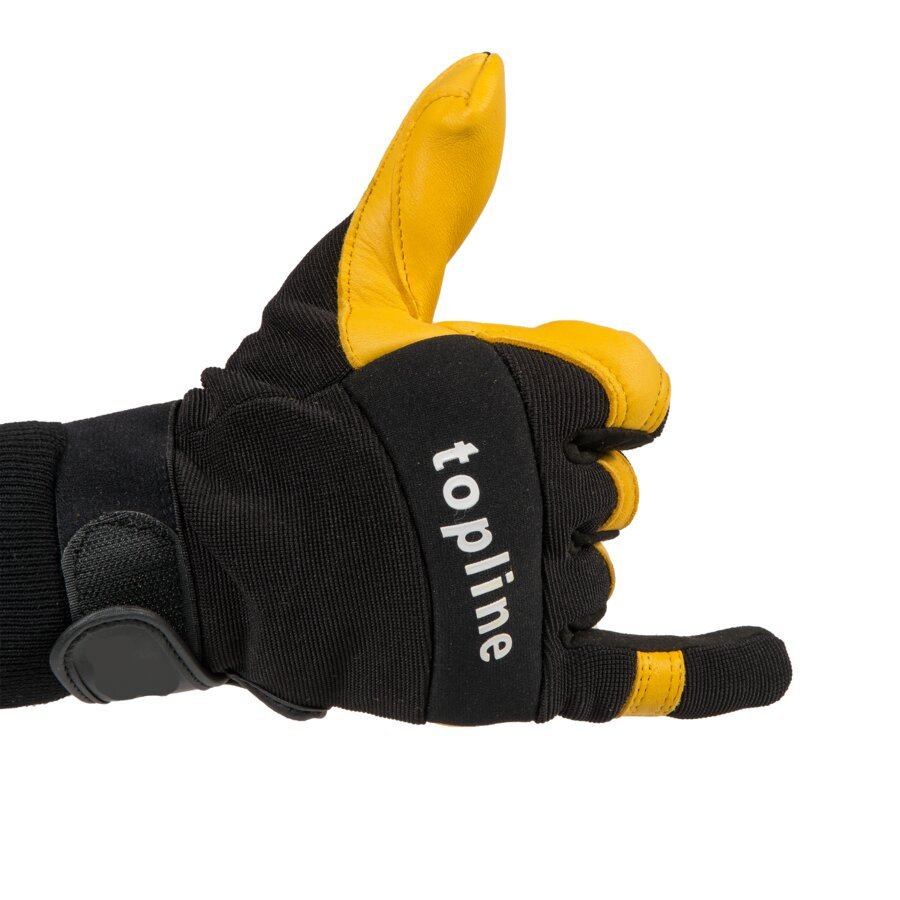 Polyester/Elasthan-Mischgewebe auf dem Handrücken Polyester/Elasthan-Mischgewebe auf dem Handrücken