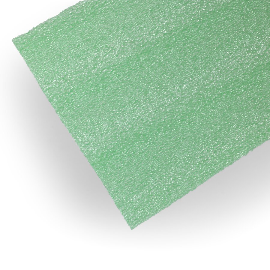 Schaumfolie besteht zu 40% aus PCR (Recyclingmaterial)