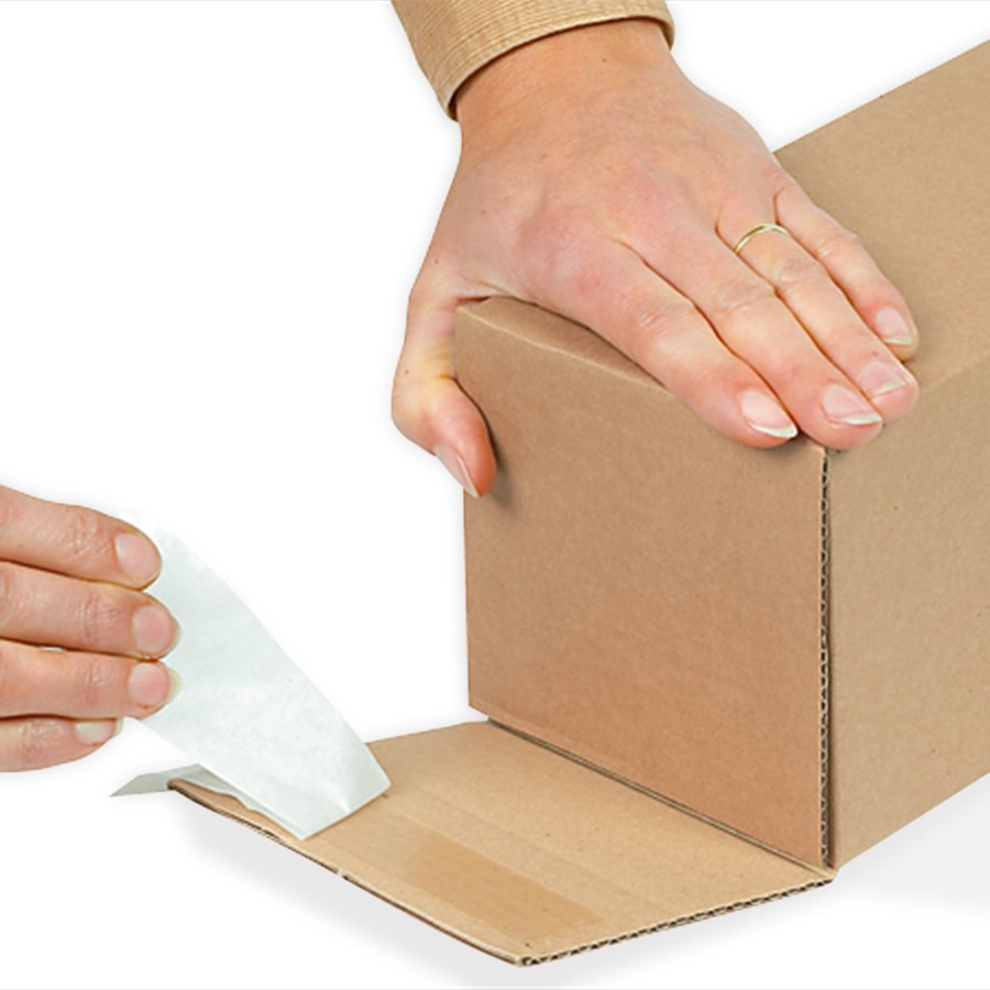 Einfaches Verschließen (Ausführung ohne Aufreißfaden) Einfaches Verschließen (Ausführung ohne Aufreißfaden)