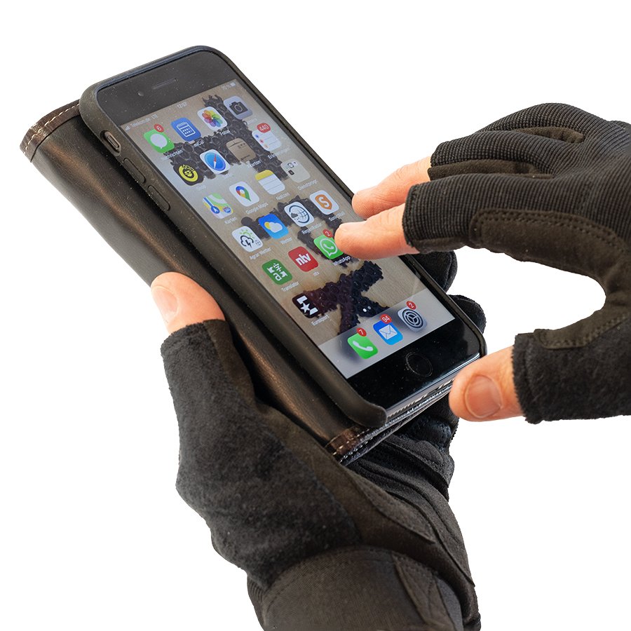 Aussparung von Daumen, Zeige- und Mittelfinger Aussparung von Daumen, Zeige- und Mittelfinger