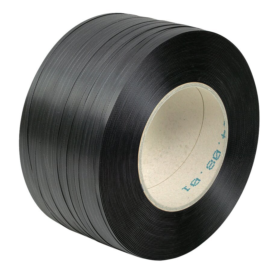 PP-Umreifungsband-Rolle in Schwarz