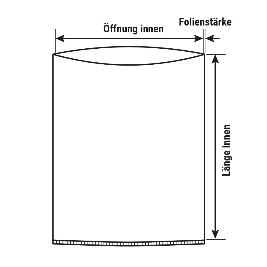 ESD-Flachbeutel, permanent leitfhig