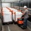 Saubere Verladung von Big-Bags dank passender Paletten Saubere Verladung von Big-Bags dank passender Paletten