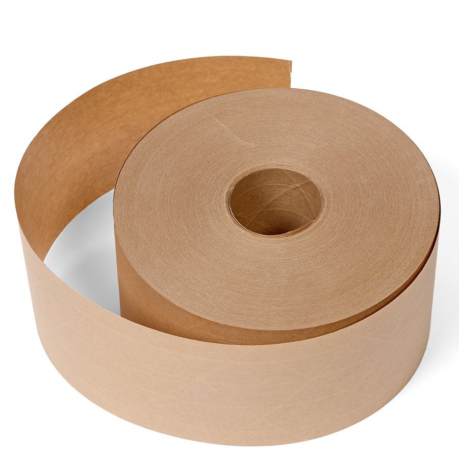 Nassklebebandrolle mit Gitterverstärkung Nassklebebandrolle mit Gitterverstärkung