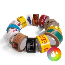 PP-Klebeband individuell bedruckt für Recycling Kartons PP-Klebeband individuell bedruckt für Recycling Kartons