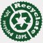 Druckverschlussbeutel, recycelt Druckverschlussbeutel, recycelt